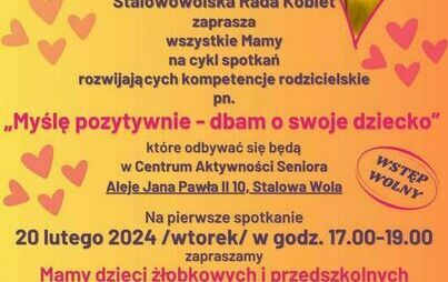 Zdjęcie do Warsztaty dla Mam dzieci żłobkowych i przedszkolnych  20.02.2024