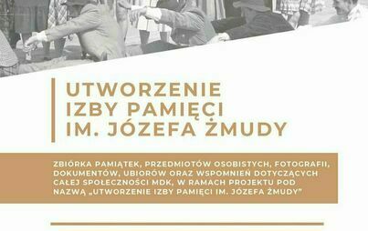 Zdjęcie do Utworzenie Izby Pamięci im. J&oacute;zefa Żmudy 3.04.2024