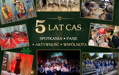 Zdjęcie do 5 lat Centrum Aktywności Seniora w Stalowej Woli. Spotkania, pasje, aktywność i wsp&oacute;lnota