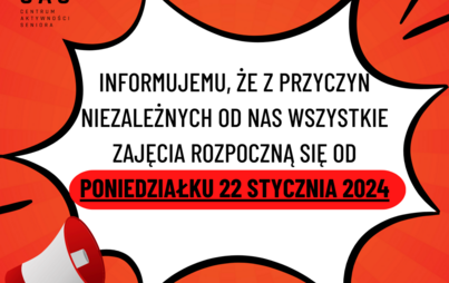 Zdjęcie do INFORMACJA !!!