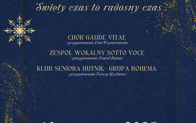 Zdjęcie do Koncert &bdquo;Święty czas to radosny czas&rdquo; 