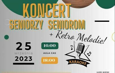 Zdjęcie do Koncert Seniorzy Seniorom